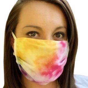 NEW! Cotton Tie Dye Adult Facemask